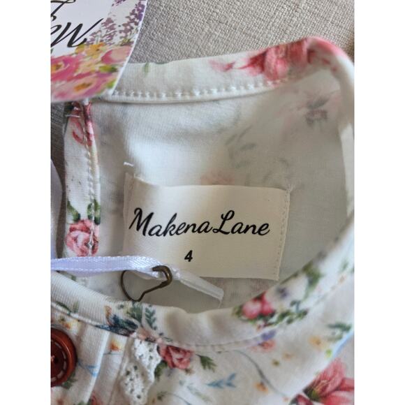 Makena Lane Floral Print Dress - Picture 5 of 7